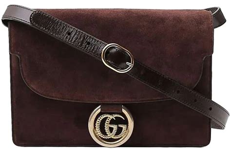 gucci rectangular bag|gucci suede crossbody bag.